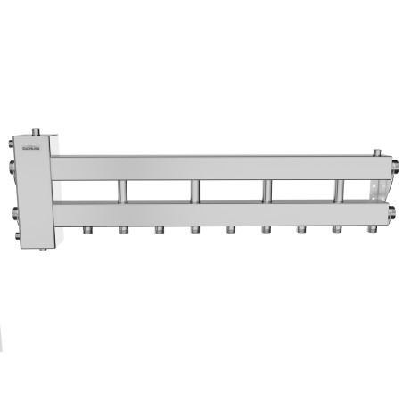 BMSS-150-5D (нерж., до 150 кВт, подкл. котла G 1 1/2', 4 контура G 1', боковой контур G 1 1/2')