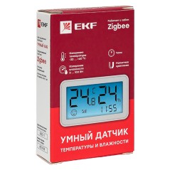 Умный датчик температуры и влажности с экраном Zigbee Connect