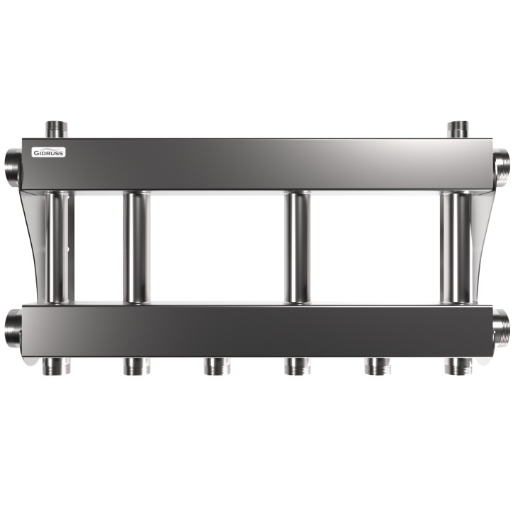 MKSS-250-3x32 (до 250 кВт, 2 магистр. подкл. G 2', 3 контура G 1 1/4' вверх или вниз)