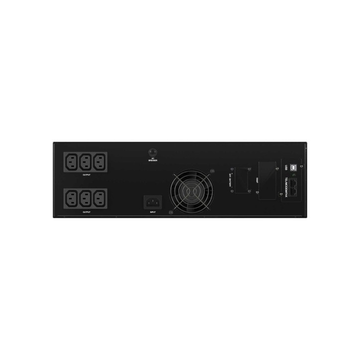 Источник бесперебойного питания line-interactive, Info Rackmount Pro, 2000 ВА/1600 Вт,1/1, USB, RJ45, 6xIEC C13, Rack 3U, SNMP/A