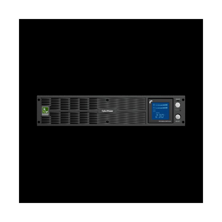 ИБП CyberPower PR1000ELCDRTXL2U Rackmount Line-Interactive 1000VA/750W 10 IEC-320 C13 розеток USBиSerial сухие контакты EPO SNMP