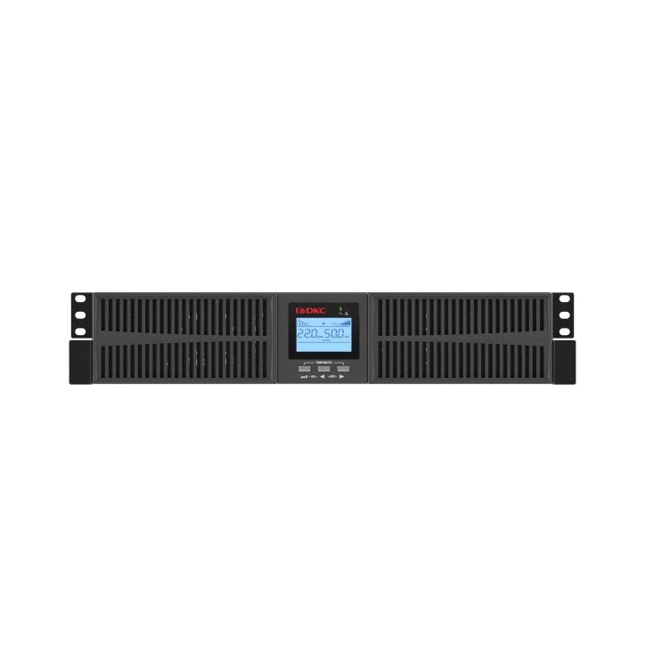 Источник бесперебойного питания Online Small Rackmount, 3000 ВА/2700 Вт, 1/1, 8xIEC C13, EPO, USB, RS-232, Rack 2U, з/у 6А, без 