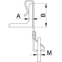 Гайка M50x1,5 никелированная латунь