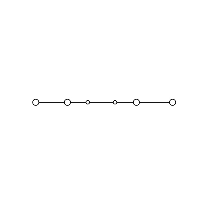 Коуш стальной оцинкованный под трос D6