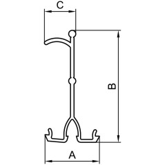 Саморез 3.5х50мм с дюбелем F6