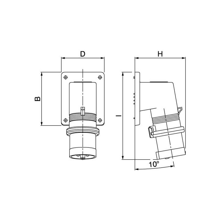 Шестигранный болт М12х40 INOX