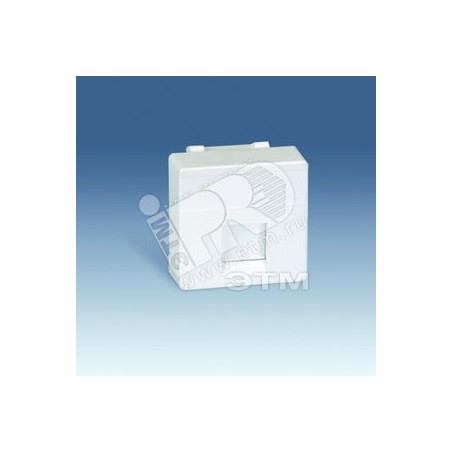 Адаптер на 1 RJ45(12) 75528-, 75540-, 75541-, 75544-39, широкий, шторки, S27, сл.кость