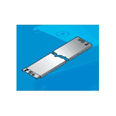 Крышка на лоток 80 мм L-3000мм с заземлением