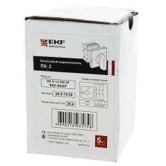 Переключатель ПК-2-13 40А 3P ВКЛ-ВЫКЛ