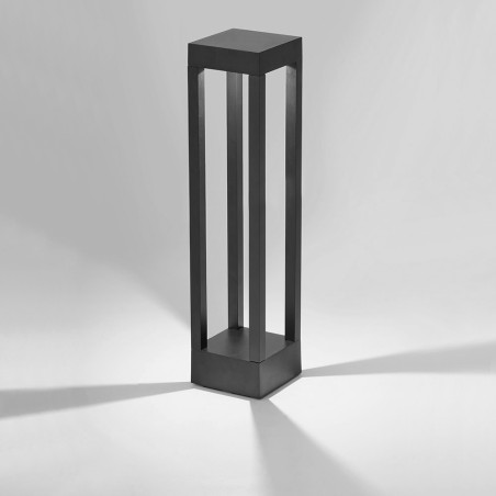 Светильник уличный светодиодный, 10W, AC/DC12-24V, 4000K, черный DH802