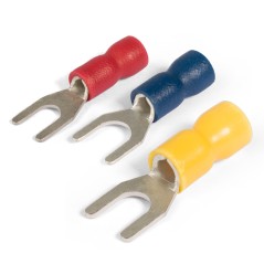 Наконечник кабельный вилочный изолированный НВИ 1.5-4 серия ПРОФИ