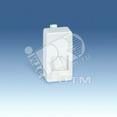 Адаптер на 1 RJ45(12) 75528-, 75540-, 75541-, 75544-39, узкий, шторка, S27, сл.кость