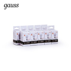 Лампа светодиодная LED 12 Вт 880 лм 3000К шар P45 теплый E14 AC 220В Elementary Gauss