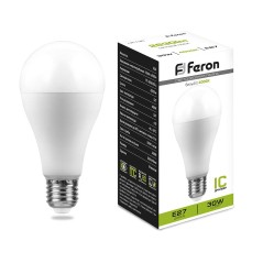 Лампа светодиодная LED 30вт Е27 белый
