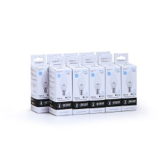 Лампа светодиодная LED 8 Вт 560 лм 6500К свеча холодный E14 AC 220В Elementary Gauss