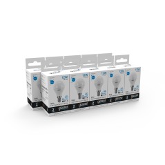 Лампа светодиодная LED 12 Вт 950 лм 6500К шар P45 холодный E14 AC 220В Elementary Gauss