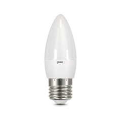 Лампа Gauss Свеча 9.5W 890lm 3000К E27 LED 1/10/100