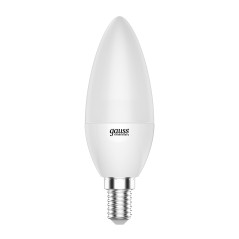 Лампа светодиодная LED 6 Вт 450 лм 4100К свеча нейтральный E14 AC 220В Elementary Gauss
