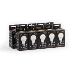 Лампа светодиодная LED 10 Вт 880 лм 3000К А60 груша теплый E27 AC 220В Black Gauss