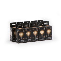 Лампа светодиодная филаментная LED 7 Вт 550 лм 2700К шар P45 теплый E14 AC 220В прозрачная колба Bla