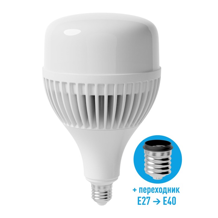 Лампа светодиодная LED 100Вт 220В E27 D120х205 6500К дневной 9500 лм Лампа светодиодная LED 100Вт 220В E27 D120х205 6500К дневной 9500 лм