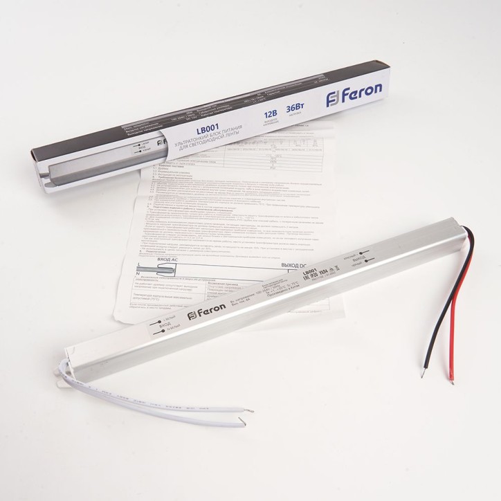 Драйвер светодиодный LED 36w 12v ультратонкий Драйвер светодиодный LED 36w 12v ультратонкий
