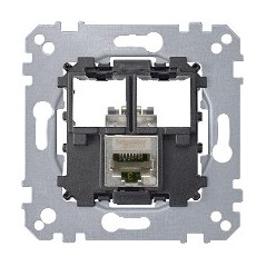 Actassi Розетка компьютерная 1xRJ45 категория 5е STP