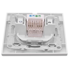 Розетка Минск RJ-45 1-местная СП белая