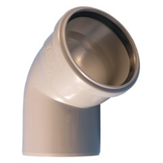 Отвод канализационный 90х30 град.