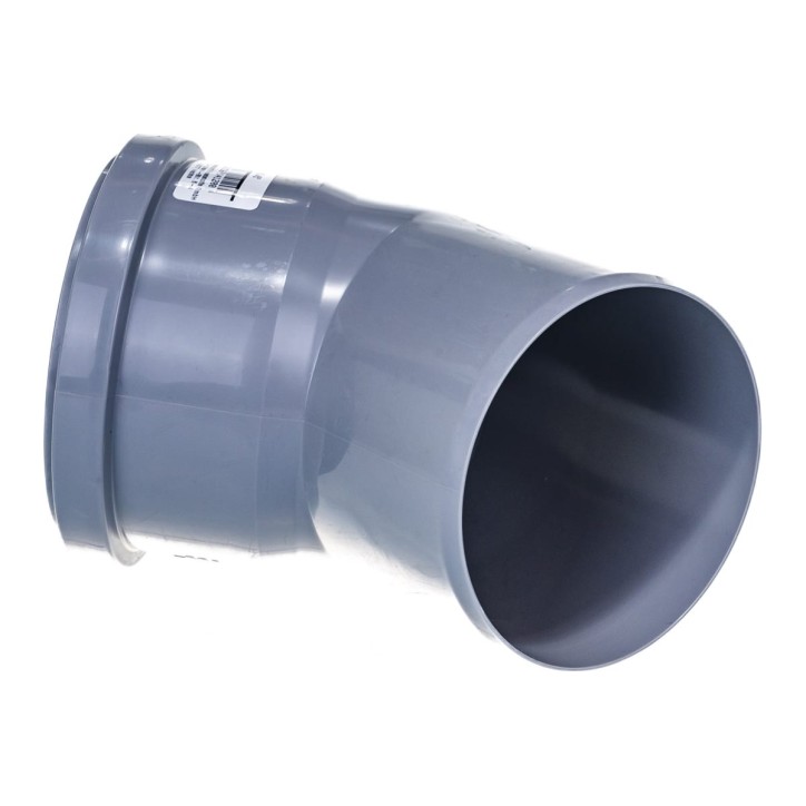 Отвод канализационный 90х45 град.