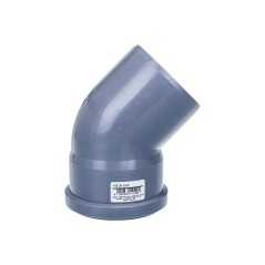 Отвод канализационный 90х45 град.