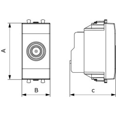 Трансформатор тока CT100 400A, класс 0.5, 5ВА