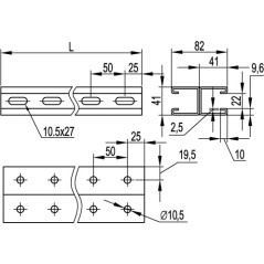 Трансформатор тока CT165 2000A, класс 0.5S, 20ВА