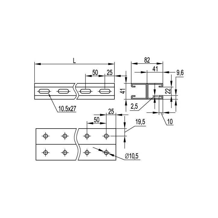 Трансформатор тока CT165 2000A, класс 0.5S, 20ВА