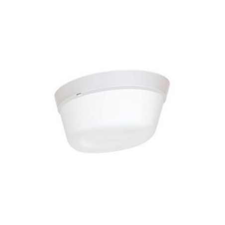 Светильник TLE 1xE27 OL под КЛЛ E27 IP66 таблетка (овал) поликарбонат