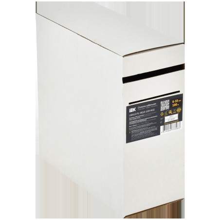 Оплетка кабельная 6-10мм полиэстер 100м черная IEK