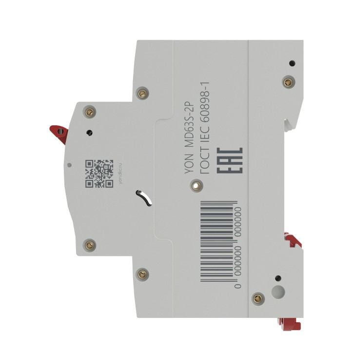 Выключатель автоматический двухполюсный 4А B MD63S-2PB6 4,5кА