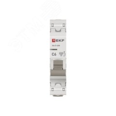 Автоматический выключатель ВА 47-63N 1P 6А (C) 4,5 кА PROXIMA