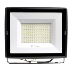 Прожектор светодиодный 2835 SMD 150W 6400K IP65 AC220V/50Hz, черный, LL-923