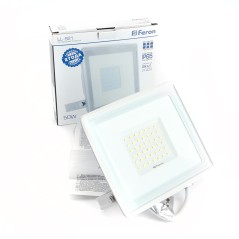 Прожектор светодиодный 2835 SMD 50W 6400K IP65 AC220V/50Hz, белый, LL-921