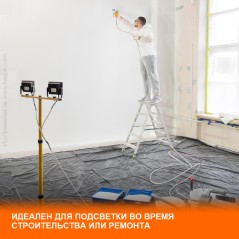 Прожектор светодиодный ДО-10Вт 6500К 1000Лм IP65