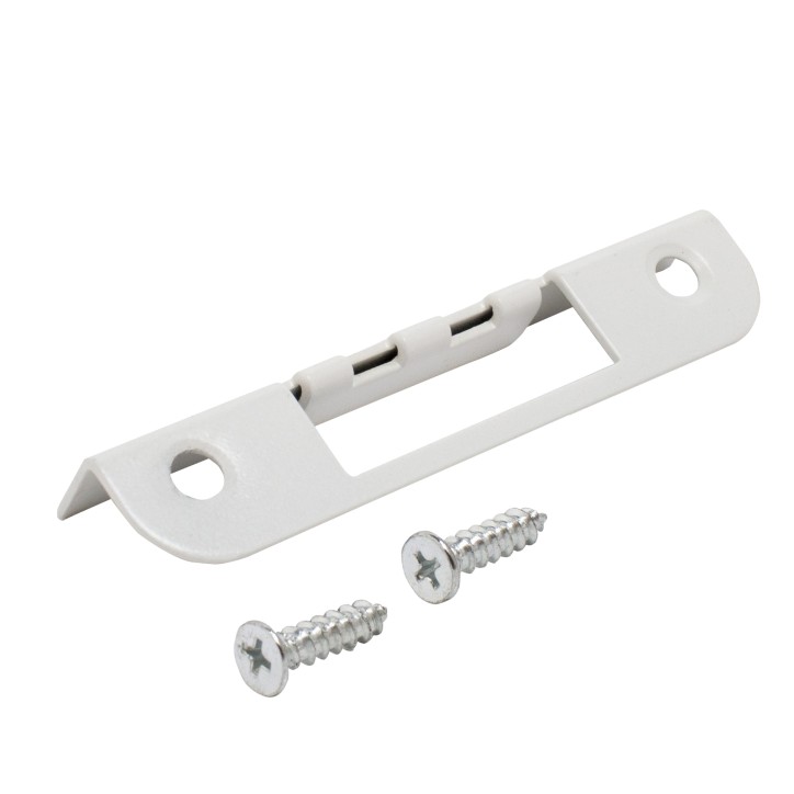 Ответная планка АЛЛЮР 068 WW белый для финских дверей (250,50)