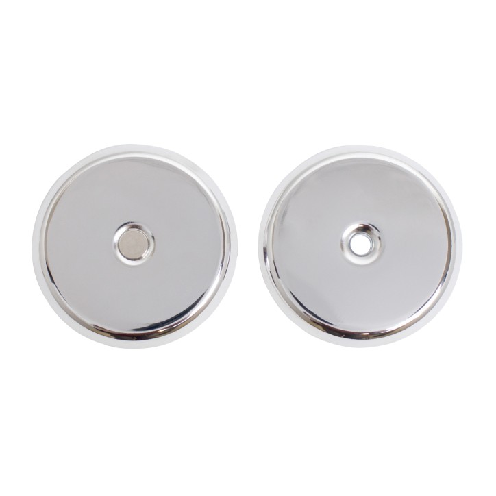 Накладка глухая АЛЛЮР 027O-50 CP хром для финских дверей (200.20)