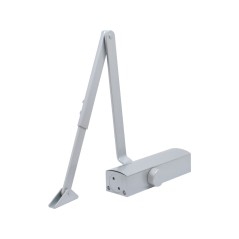 БУЛАТ Доводчик дверной PROFI ДД 802/3 А-S (40-90 кг) серебро, морозостойкий(10)