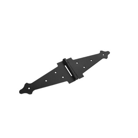 Домарт ПС-2х200 фигурная черная Петля-стрела (10) Распродажа,