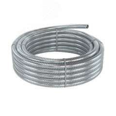 Металлорукав DN 26мм Dвнутр-26.5мм Dнар-30.0мм IP40 25м оцинкованная сталь