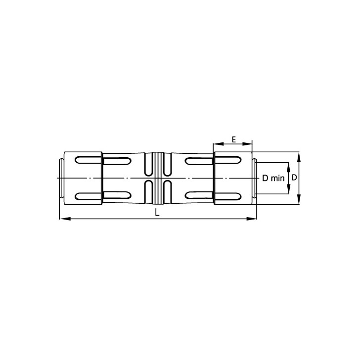 Лоток перфорированный 600х50 L 3000 толщ. 1,2 мм, горячеоцинкованный