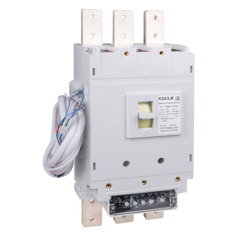 Выключатель автоматический ВА55-41-335110-400А-690AC-УХЛ3