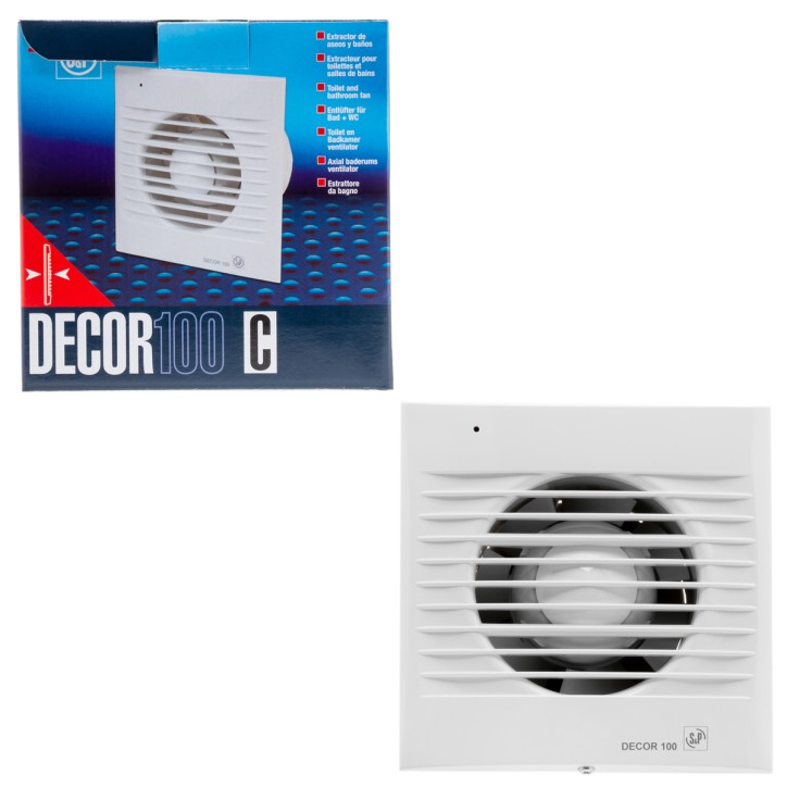 Вентилятор вытяжной Decor 100C