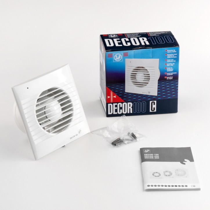 Вентилятор вытяжной Decor 100C